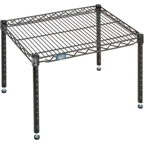 Nexel Black Epoxy Wire Dunnage Rack, 30W x 18D x 14H P1830B - main